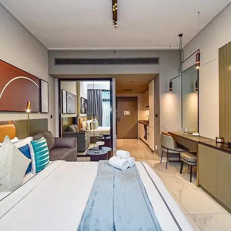 Luxury Escapes - Large & Brand New Studio Apt Business Bay - Mag Dubaï Extérieur photo