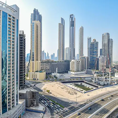 Luxury Escapes - Large & Brand New Studio Apt Business Bay - Mag Dubaï Extérieur photo